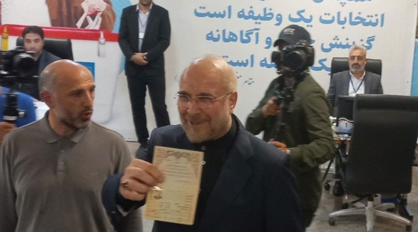 قاليباف يترشح للانتخابات الرئاسية الإيرانية