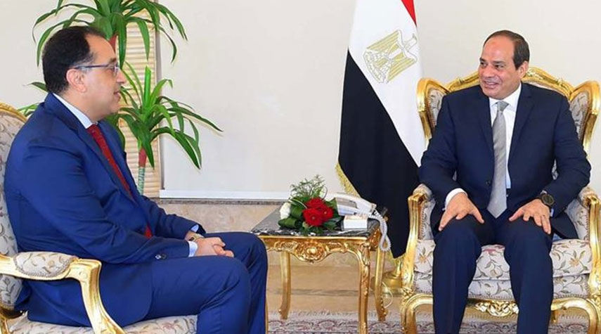 السيسي كلّف مصطفى مدبولي بتشكيل حكومة جديدة في مصر
