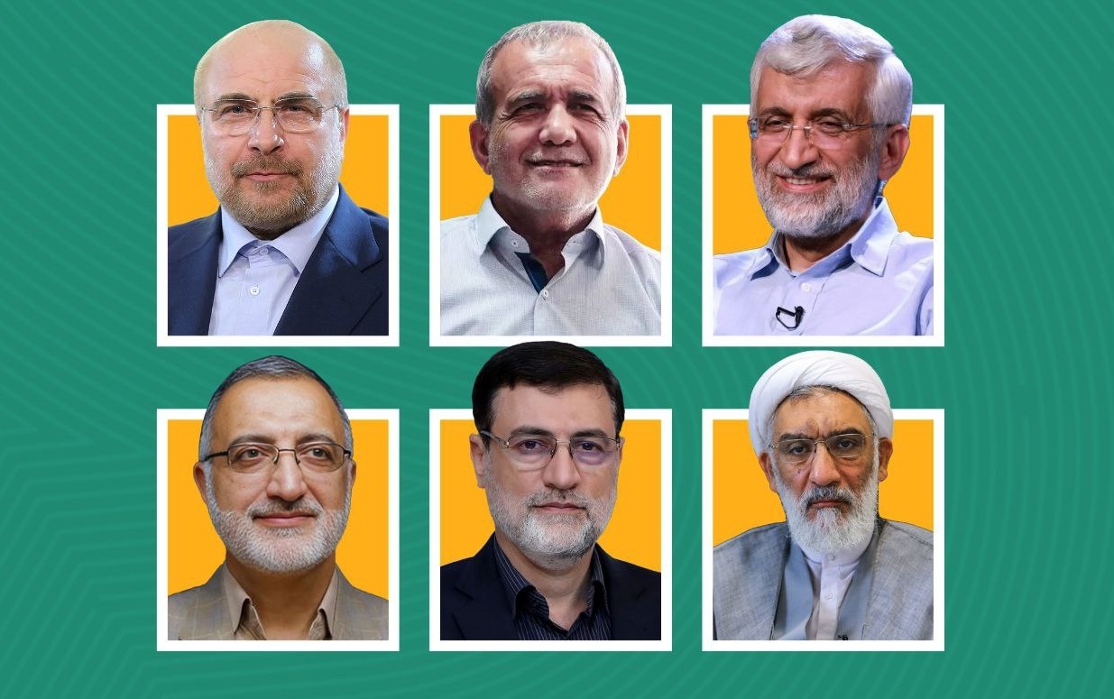 ما الشعار الانتخابي لكل من المرشحين للانتخابات الرئاسية الإيرانية؟