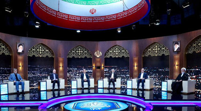 مناظرة تلفزيونية ثانية بين مرشحي الرئاسة الإيرانية