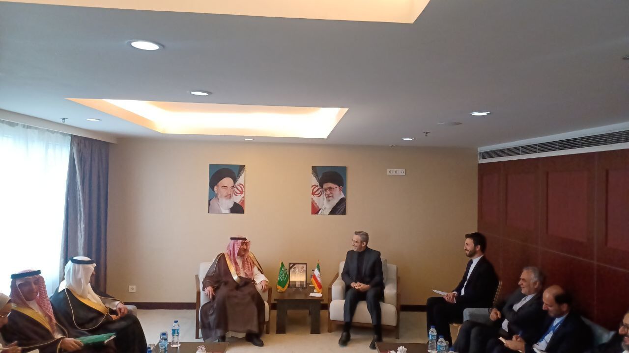 نائب وزير الخارجية السعودي يلتقي باقري كني في طهران