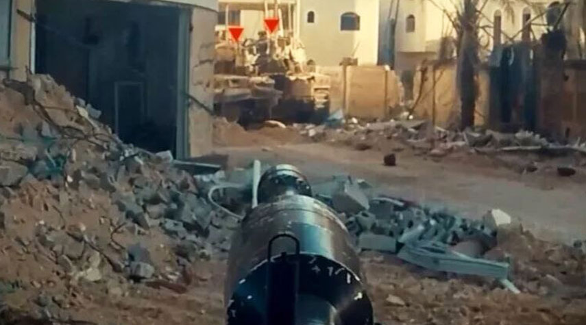 استهداف دبابتين إسرائيليتين من نوع "ميركافا 4"