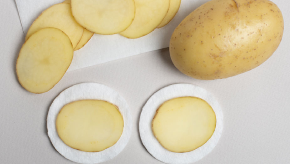 اسرار نفايات البطاطا في العناية بالبشرة